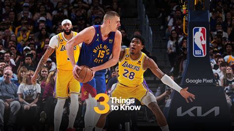 Three Things to Know: Game 2 .